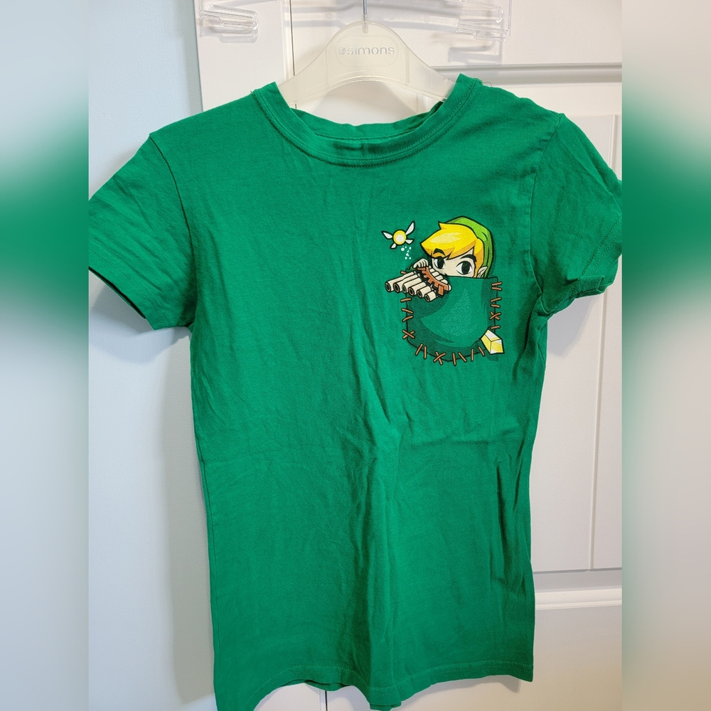 Legend of Zelda Link TeeFury T-shirt